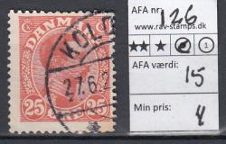 Ugeauktion 823 - AFA 126 - 128 #46002