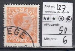 Ugeauktion 824 - AFA 126 - 128 #40038