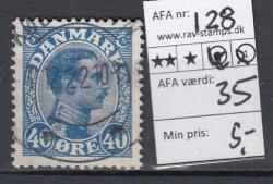 Ugeauktion 825 - AFA 126 - 128 #40096