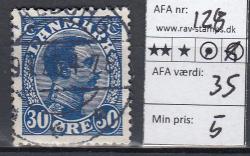 Ugeauktion 877 - AFA 126 - 128 #71100