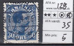 Ugeauktion 819 - AFA 126 - 128 #48100