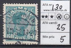 Ugeauktion 822 - AFA 129 - 130 #47030