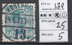 Ugeauktion 877 - AFA 129 - 130 #72032