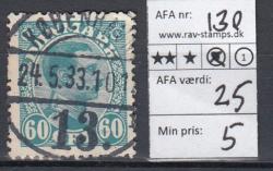 Ugeauktion 822 - AFA 129 - 130 #47032