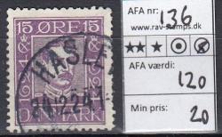 Ugeauktion 824 - AFA 136 - 139 #44010