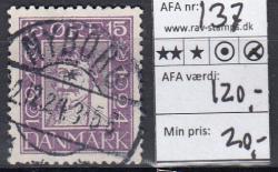 Ugeauktion 823 - AFA 136 - 139 #50032