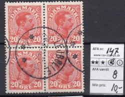Ugeauktion 877 - AFA 147 - 150 #78020