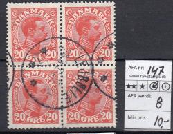 Ugeauktion 824 - AFA 147 - 150 #47020