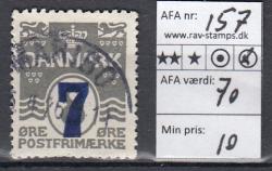 Ugeauktion 828 - AFA 157 - 159 #50002