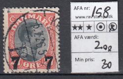 Ugeauktion 877 - AFA 157 - 159 #81018