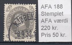 Ugeauktion 825 - AFA 186 - 189 #58038