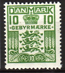Ugeauktion 877 - Gebyrmærker #231072