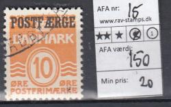 Ugeauktion 877 - Postfærge 14 - 20 #109014