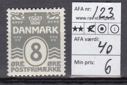 Ugeauktion 877 - Ustemplede BT. AFA  112 - 131a #129034