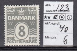 Ugeauktion 823 - Ustemplede BT. AFA  112 - 131a #125034