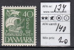 Ugeauktion 824 - Ustemplede BT. AFA 167 - 185a #124032