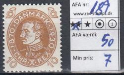 Ugeauktion 877 - Postfrisk BT. AFA 186 - 195 #125014
