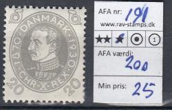 Ugeauktion 877 - Ustemplede BT. AFA 186 - 195 #133026
