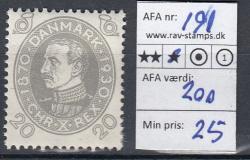 Ugeauktion 822 - Ustemplede BT. AFA 186 - 195 #129026