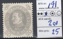 Ugeauktion 877 - Ustemplede BT. AFA 186 - 195 #133024