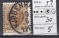 Ugeauktion 822 - AFA 57 - 59 #27028