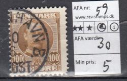 Ugeauktion 828 - AFA 57 - 59 #21022