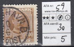 Ugeauktion 877 - AFA 57 - 59 #55026