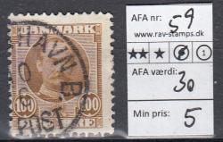 Ugeauktion 823 - AFA 57 - 59 #27030