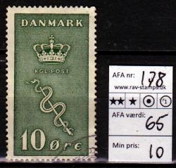 Ugeauktion 877 - AFA 178 - 180 #86012