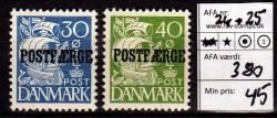 Ugeauktion 892 - Postfærge 21 - 30 #112076