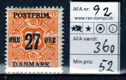 Ugeauktion 877 - Postfrisk BT. AFA 85 - 97 #117018