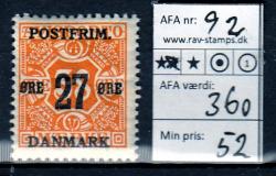 Ugeauktion 828 - Postfrisk BT. AFA 85 - 97 #109018