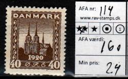 Ugeauktion 824 - Postfrisk BT. AFA 112 - 131a. #111044