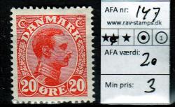 Ugeauktion 823 - Postfrisk BT. AFA 147 -153 #118002