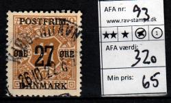 Ugeauktion 824 - AFA 90 - 94 #30028