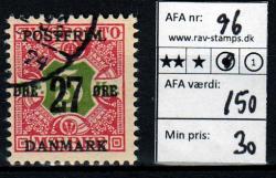 Ugeauktion 877 - AFA 95 - 97 #63028