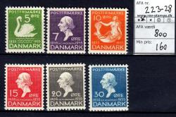 Ugeauktion 877 - AFA 221 - 249 #144022