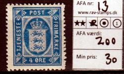 Ugeauktion 877 - Tjeneste. 13-15. #239008