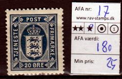 Ugeauktion 877 - Tjeneste. 16-19. #240008