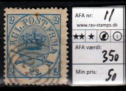 Ugeauktion 825 - AFA 11 - 15 #8004