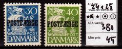 Ugeauktion 892 - Postfærge 21 - 30 #112078