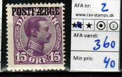 Ugeauktion 876 - Postfærge 1 - 7a. #107022