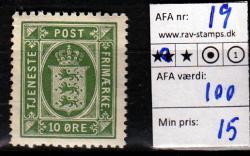 Ugeauktion 877 - Tjeneste. 16-19. #240038