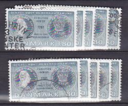 Ugeauktion 877 - Bundter AFA 710 - 718 #350010