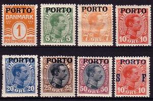 Ugeauktion 877 - Portomærker, serier #229002
