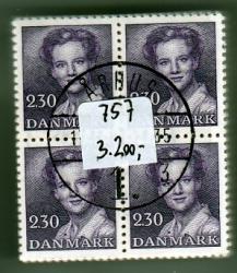 Ugeauktion 877 - Magrethe 2. bundter. Tp.Cr. 160 øre til 250 øre. #34002