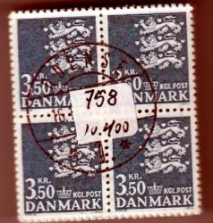 Ugeauktion 877 - Rigsvåbenbundter. 3,10 kr. - 4,70 kr. #304020