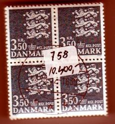 Ugeauktion 877 - Rigsvåbenbundter. 3,10 kr. - 4,70 kr. #304024