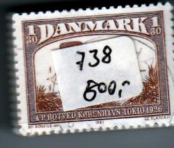 Ugeauktion 877 - Bundter AFA 730 - 739 #351066