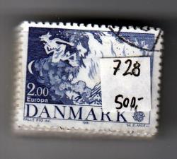 Ugeauktion 877 - Bundter AFA 726 - 729 #352016